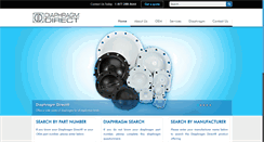 Desktop Screenshot of diaphragmdirect.com